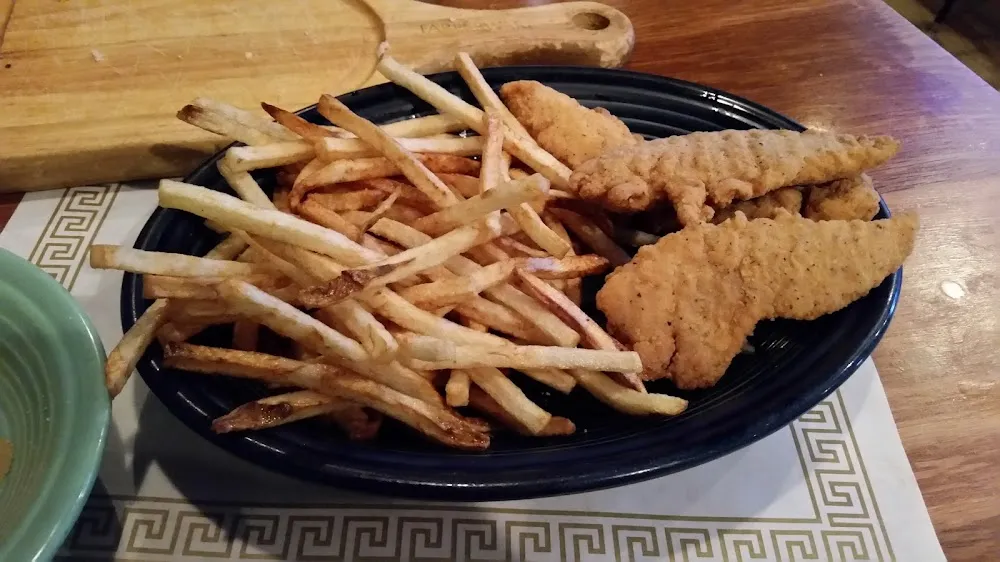 Chicken Fingers with Home Made Fries